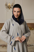 Dove Feather Abaya