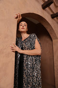 Silver Mosaic Wedding Abaya