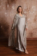 Silver Lace Two-Piece Set