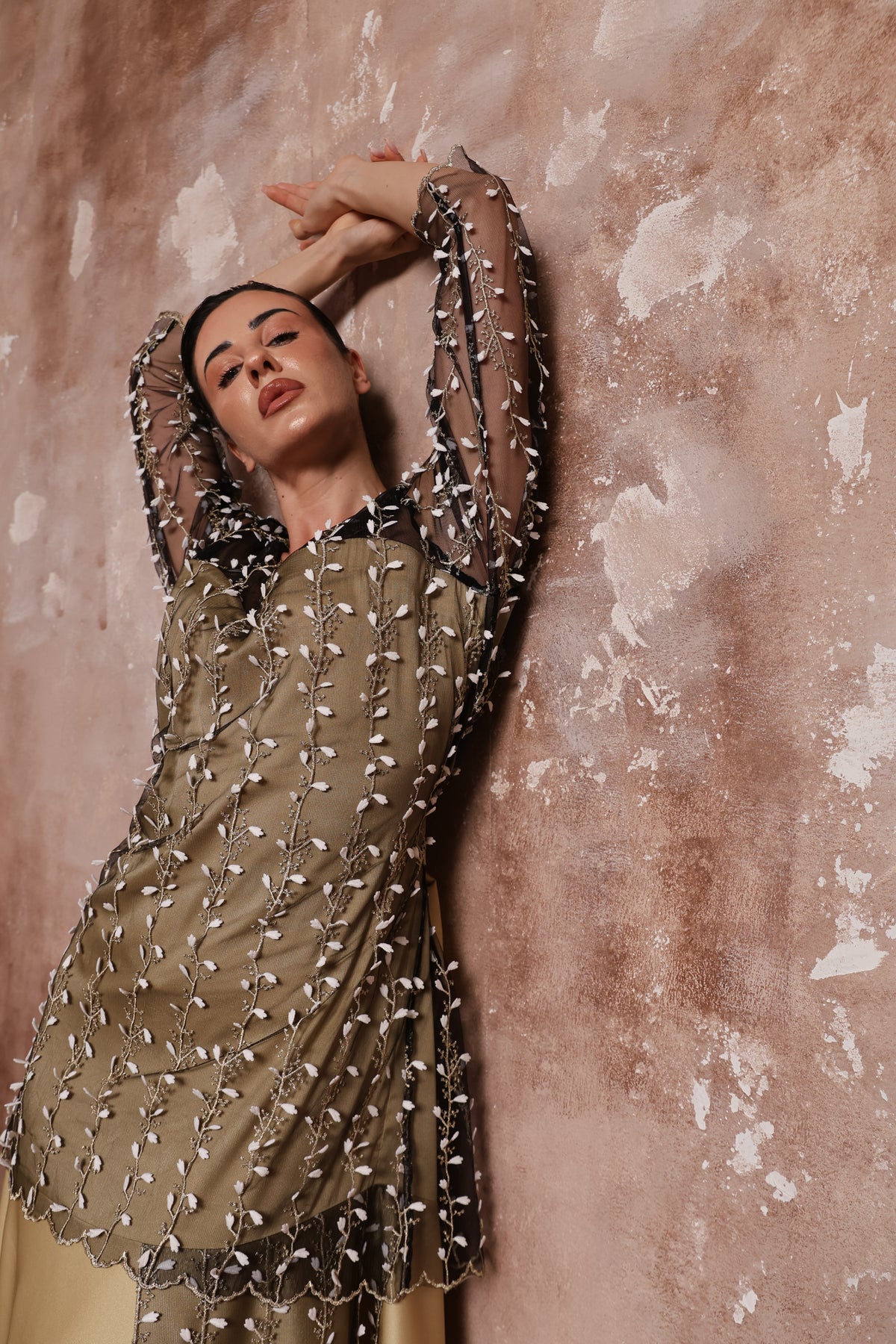 Champagne Vine Dress