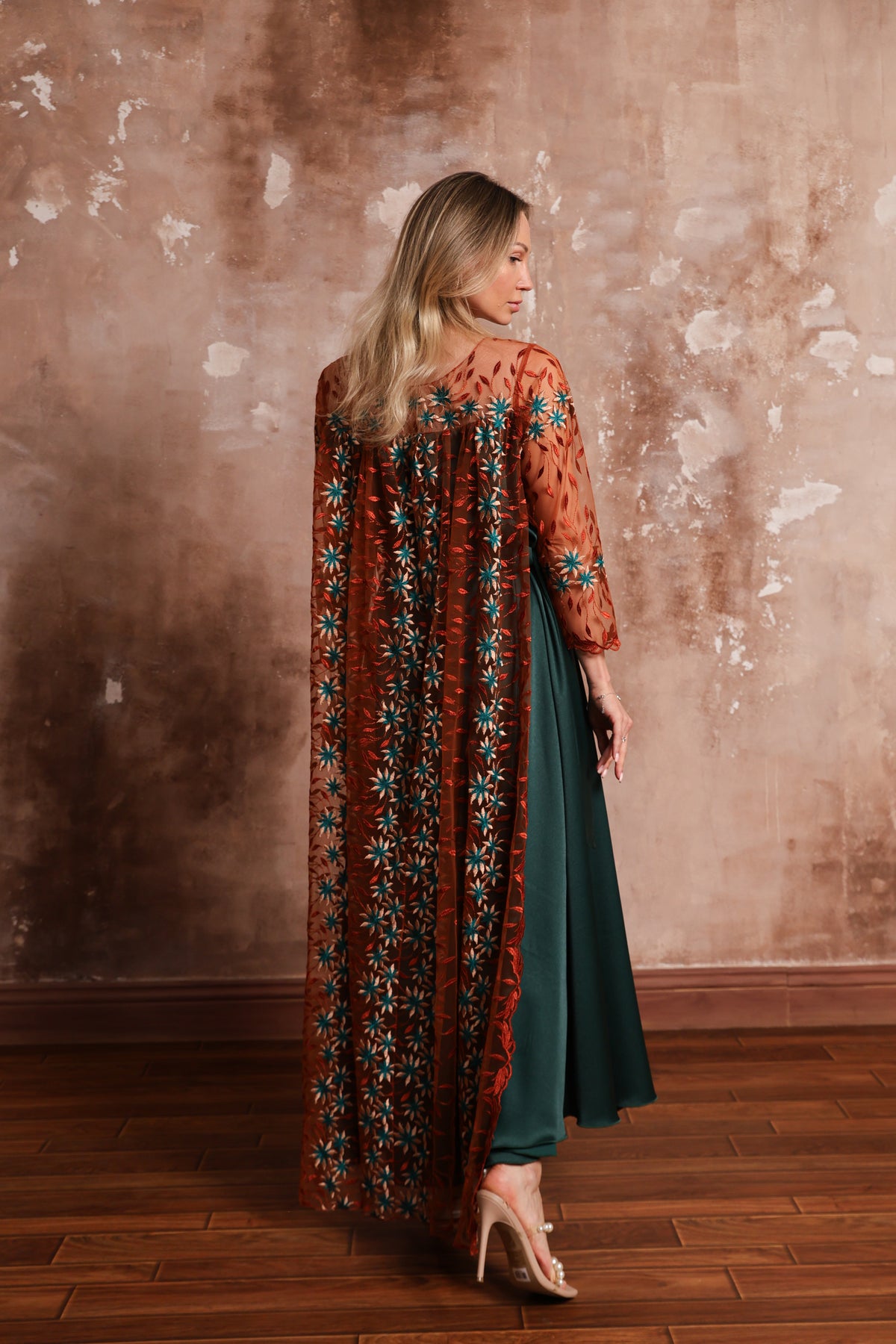 Copper Daisy Dress
