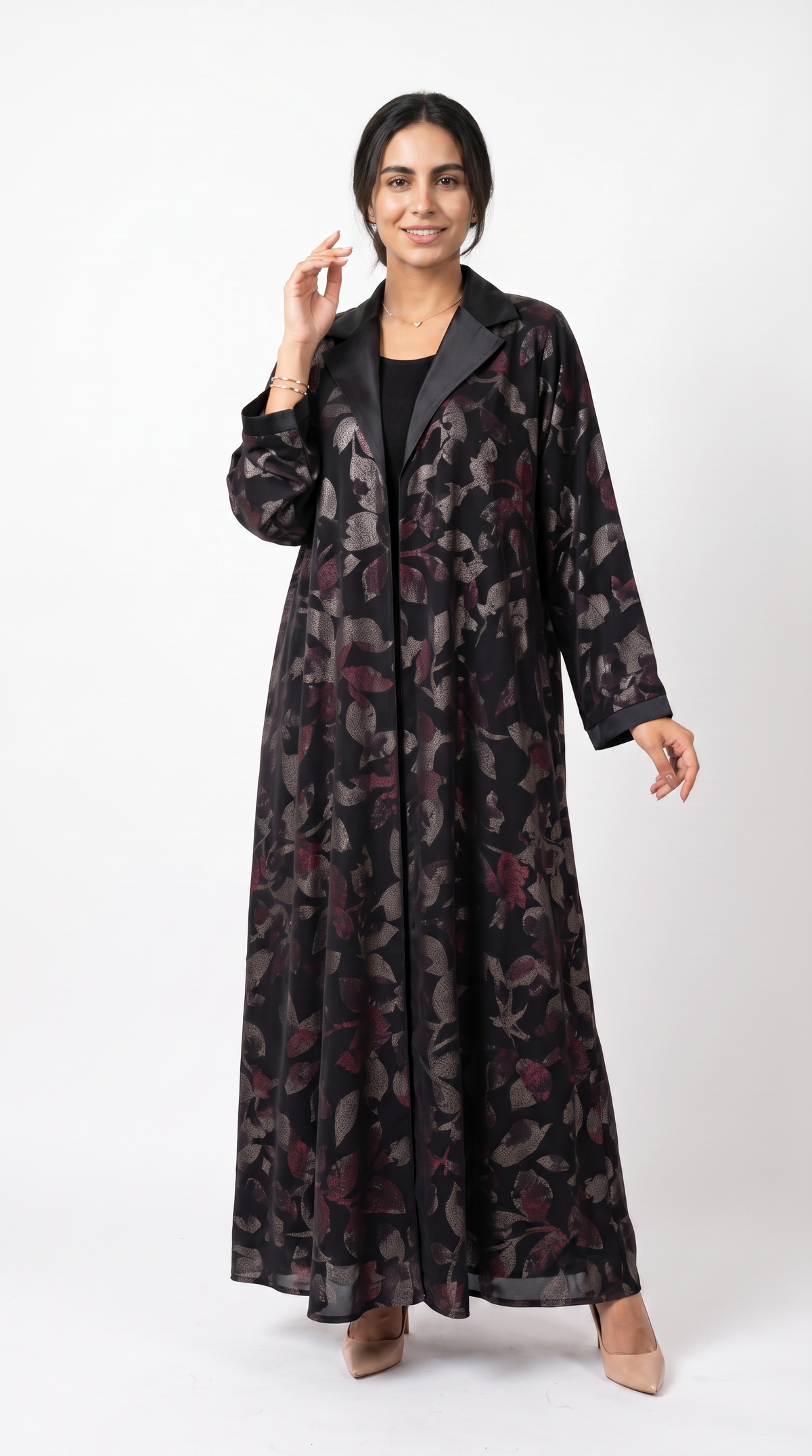 Ember Leaf Abaya