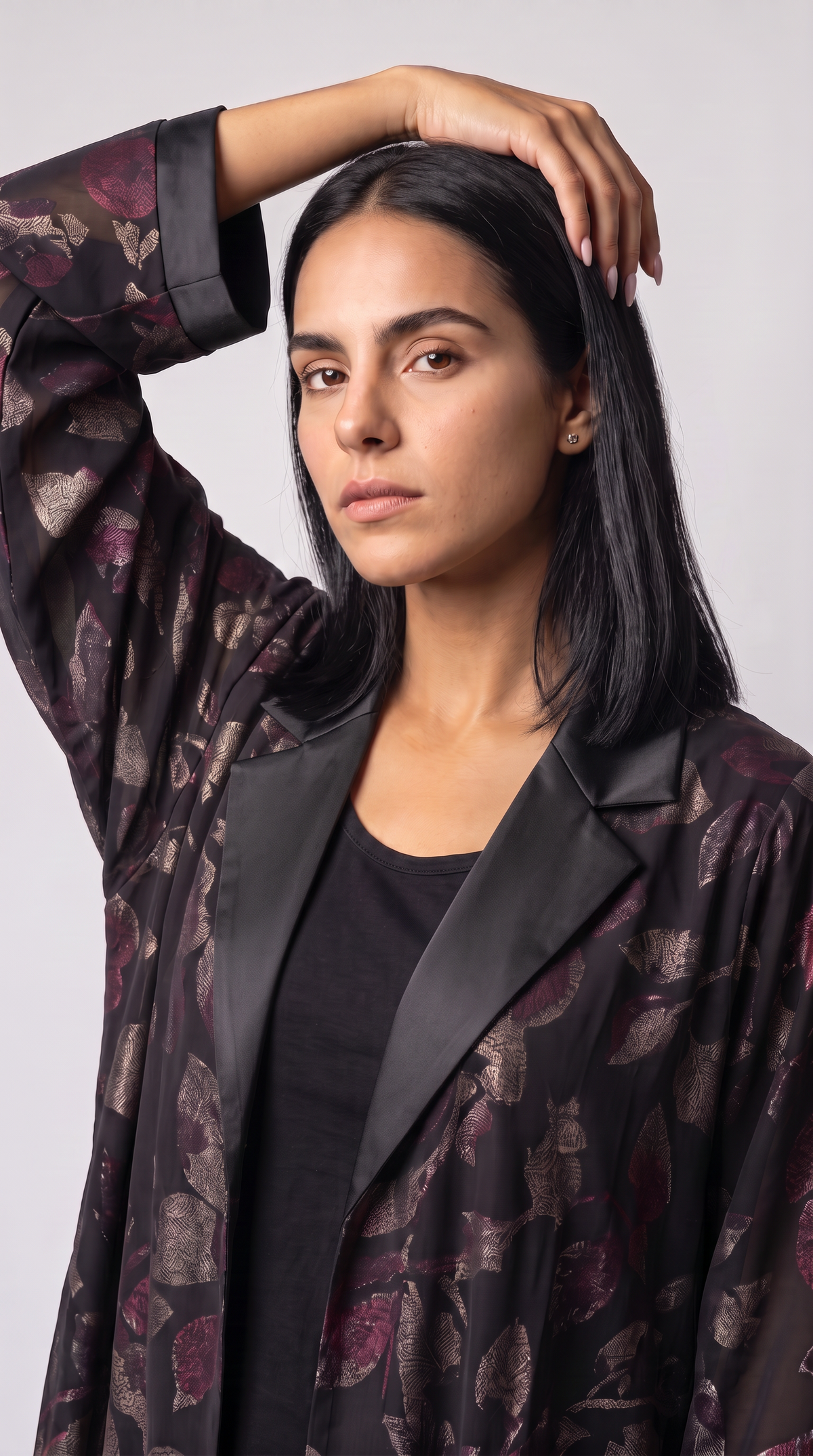 Ember Leaf Abaya